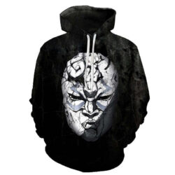 Blusa Jaqueta 3D Full Dio Brando Máscara Anime JoJo's Bizarre Adventure Top