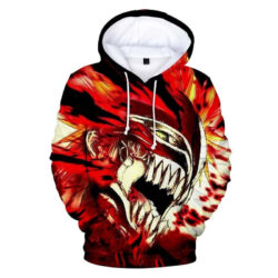 Blusa Jaqueta 3D Full Ichigo Vizard Anime Bleach Top
