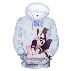 Blusa Jaqueta 3D Full Kuroko Tetsuya Kuroko No Basket Anime Top