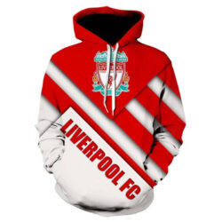 Blusa Jaqueta 3D Full Clube De Futebol Liverpool Clássico Top
