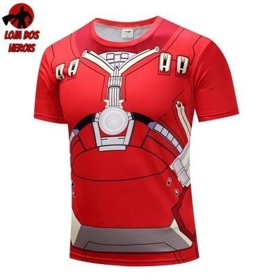 Camisa / Camiseta Heróis Homem De Ferro HulkBuster - SlimFit - Imagem 4