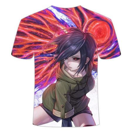 Camisa Camiseta Impressão 3D Tokyo Ghoul Re - Touka Kakuja Anime - Image 2