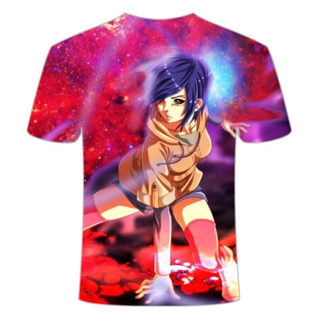 Camisa Camiseta Impressão 3D Tokyo Ghoul Re - Touka Batalha Anime - Image 2