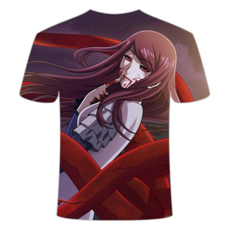 Camisa Camiseta Impressão 3D Tokyo Ghoul - Ryoko Fueguchi Anime - Image 2