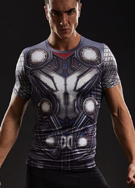 Camisa / Camiseta Hash Guard Thor Guerra Infinita Vingadores Compressão