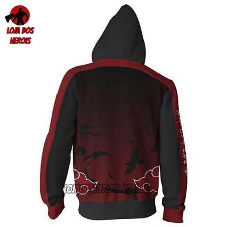 Jaqueta/Blusa Itachi Uchiha Akatsuki - Naruto - Image 3