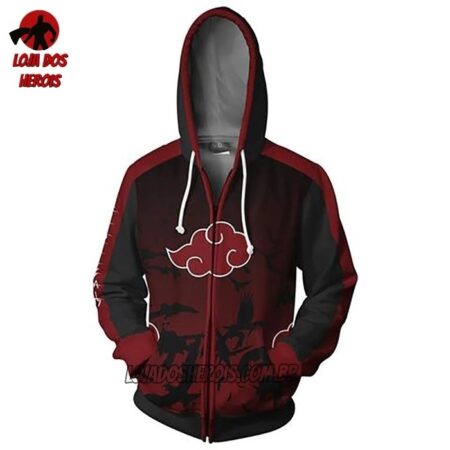 Jaqueta/Blusa Itachi Uchiha Akatsuki - Naruto - Image 2