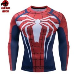 Camisa/Camiseta Hash Guard Homem Aranha Game Manga Compressão Segunda Pele