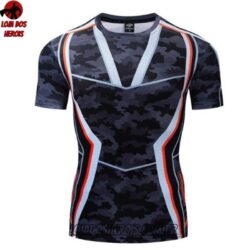 Camisa/Camiseta Hash Guard Tony Stark Vingadores Compressão Segunda Pele