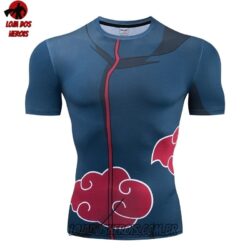 Camisa/Camiseta Hash Guard Itachi Uchiha Akatsuki - Naruto Compressão Segunda Pele