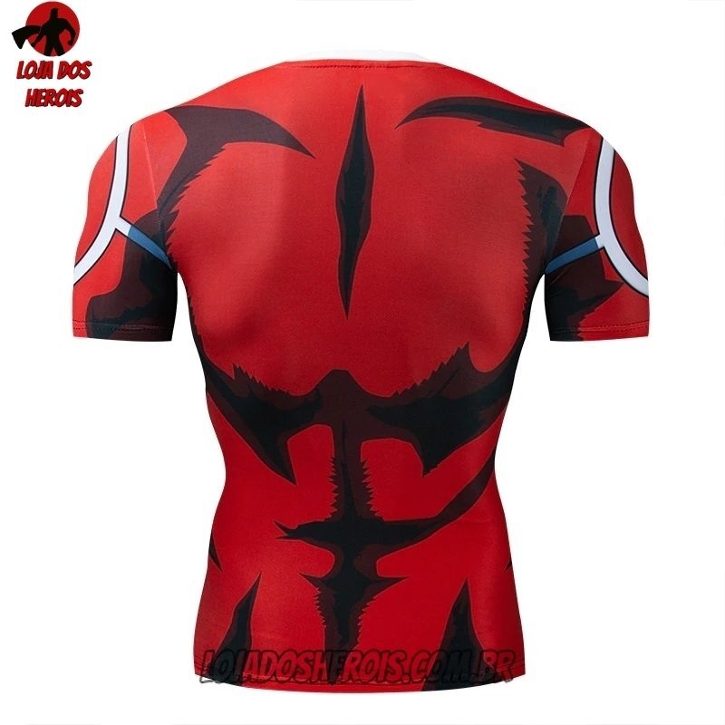 Camisa/Camiseta Hash Guard All Might - My Hero Academia Compressão Segunda Pele - Imagem 2
