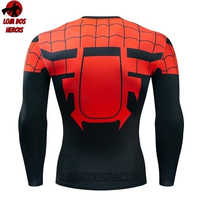 Camisa/Camiseta Hash Guard Homem Aranha Hq Manga Compressão Segunda Pele - Imagem 2