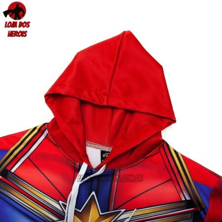 Jaqueta/Blusa/Casaco Heróis Capitã Marvel Vingadores - Image 3