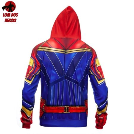 Jaqueta/Blusa/Casaco Heróis Capitã Marvel Vingadores - Image 2