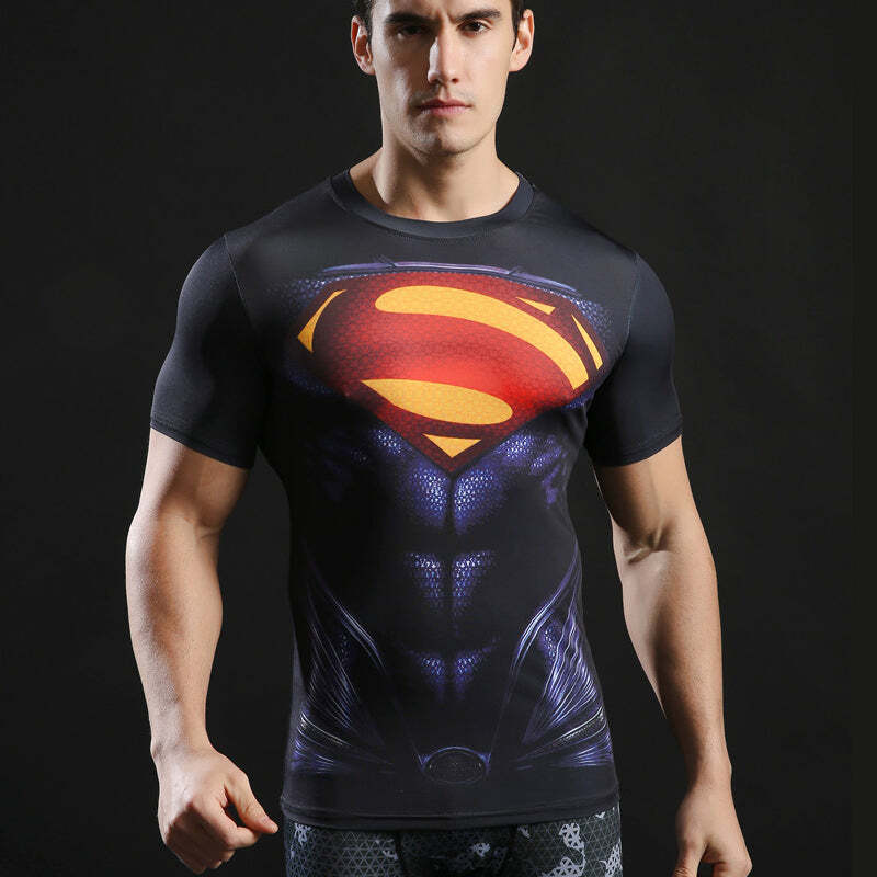 Camisa / Camiseta Hash Guard Superman Hq Compressão