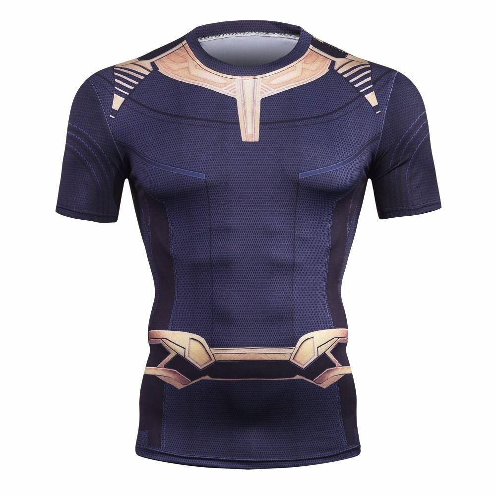 Camisa / Camiseta Hash Guard Compressão Thanos - Vingadores Ultimato - Imagem 3