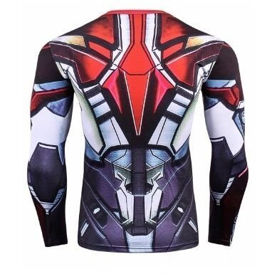 Camisa / Camiseta Hash Guard Compressão Homem De Ferro - Os Vingadores - Imagem 3