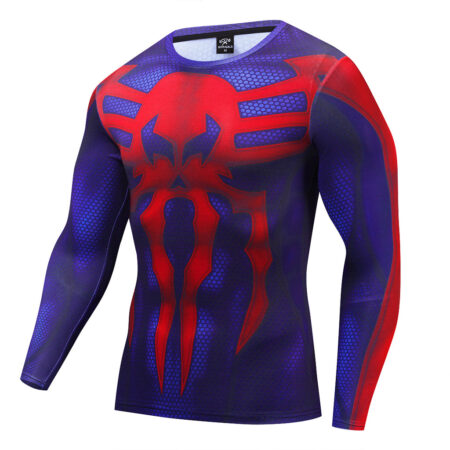 Camisa / Camiseta Homem Aranha Spiderman Traje 2099 Manga Longa - Image 2