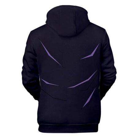 Blusa Jaqueta 3D Full Megumi Fushiguro Jujutsu Kaisen Anime Top - Imagem 2