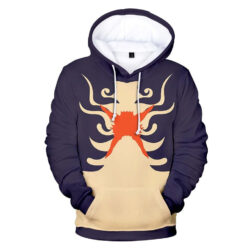 Blusa Jaqueta 3D Cicatriz Luffy Anime One Piece Touca Canguru