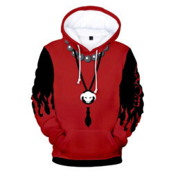 Blusa Jaqueta 3D Portgas D. Ace Anime One Piece Touca Canguru