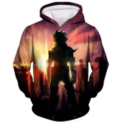 Blusa Jaqueta 3D Full Herói Midoriya My Hero Academia Anime Top