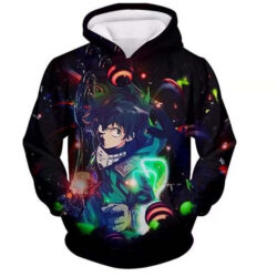 Blusa Jaqueta 3D Full Midoriya Poderes My Hero Academia Anime Top
