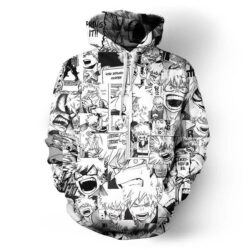 Blusa Jaqueta 3D Full Bakugou Momentos Mangá My Hero Academia Anime Top