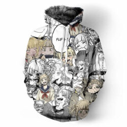Blusa Jaqueta 3D Full Himiko Toga Momentos My Hero Academia Anime Top