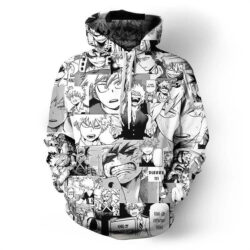 Blusa Jaqueta 3D Full Bakugou Cenas Mangá My Hero Academia Anime Top