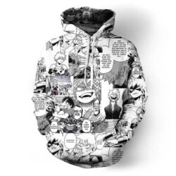 Blusa Jaqueta 3D Full Bakugou e Midoriya Mangá My Hero Academia Anime Top