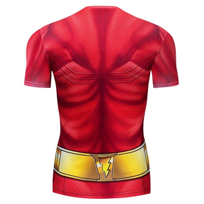 Camisa / Camiseta Hash Guard Shazam Clássico Compressão - Imagem 2