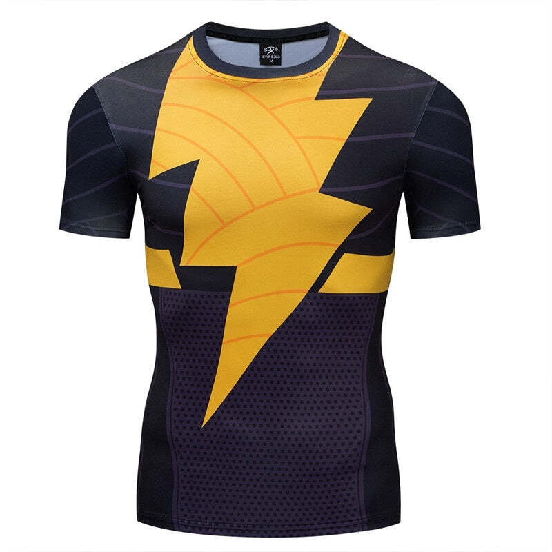 Camisa / Camiseta Hash Guard Adão Negro Compressão