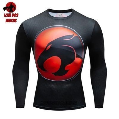 Camiseta/Camisa Thundercats Manga Compressão Hash Guard - Imagem 3