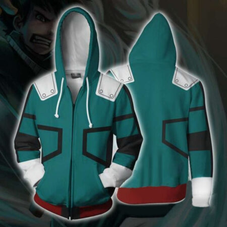 Jaqueta/Blusa/Casaco Midoriya Uniforme My Hero Academia Anime