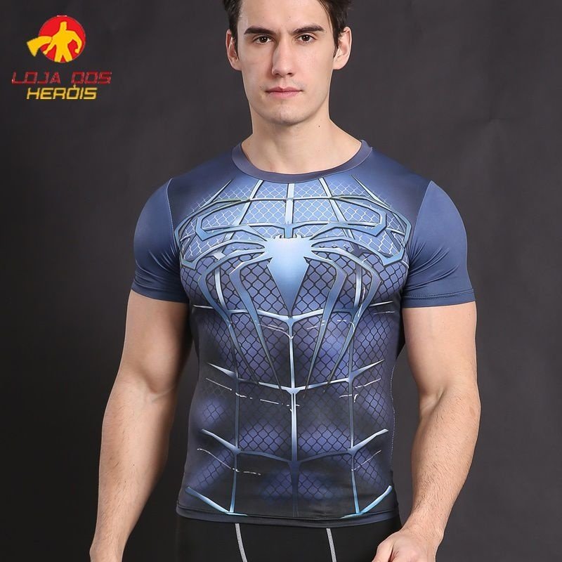 Camisa / Camiseta Hash Guard Superman Liga Da Justiça Compressão