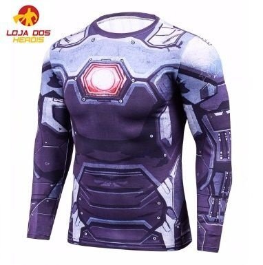 Camisa / Camiseta Hash Guard Compressão Máquina De Combate