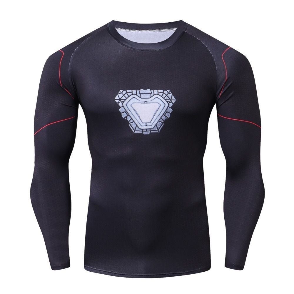 Camisa / Camiseta Hash Guard Compressão Tony Stark - Imagem 2