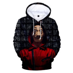Blusa Jaqueta 3D Full Assalto Série La Casa De Papel Top
