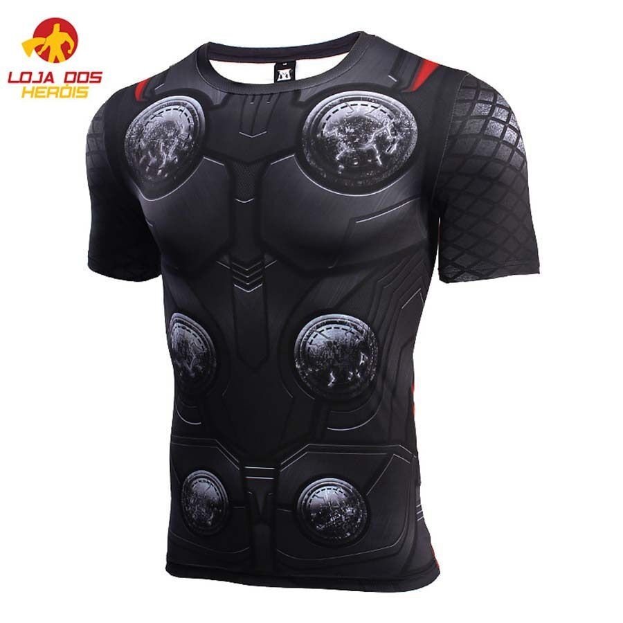 Camisa / Camiseta Hash Guard Compressão Thor - Vingadores Ultimato Capa