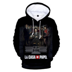 Blusa Jaqueta 3D Full Casa Da Moeda Série La Casa De Papel Top