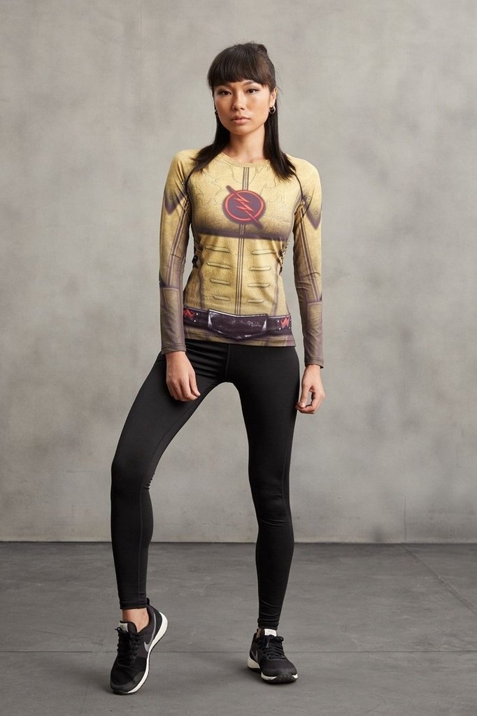 Camisa / Camiseta Hash Guard Feminina Reverso - Manga Longa Compressão - Imagem 2