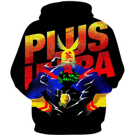 Blusa Jaqueta 3D Full Plus Ultra My Hero Academia Anime Top - Imagem 2