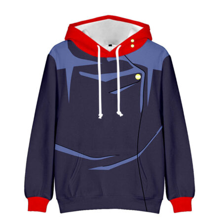 Blusa Jaqueta 3D Full Itadori Clássico Jujutsu Kaisen Anime Top - Imagem 3