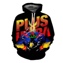 Blusa Jaqueta 3D Full Plus Ultra My Hero Academia Anime Top