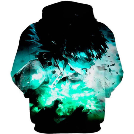 Blusa Jaqueta 3D Full Katsuki Bakugou My Hero Academia Anime Top - Imagem 2