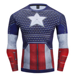 Camisa / Camiseta Capitão América Vingadores Hq Manga Longa