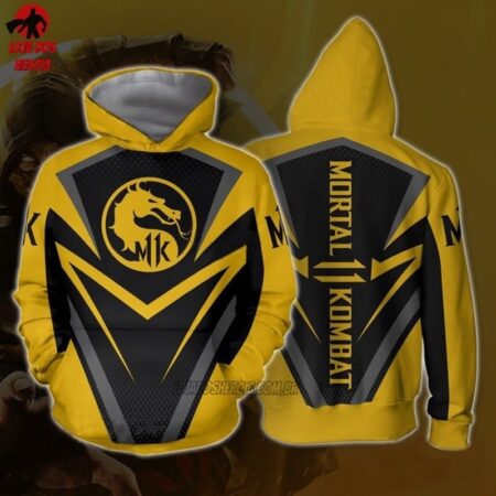 Blusa Jaqueta Casaco Scorpion Mortal Kombat 11