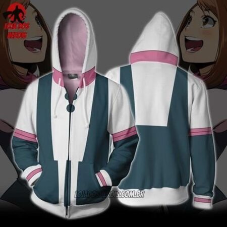 Jaqueta/Blusa/Casaco Uraraka - My Hero Academia