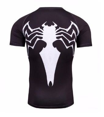Camisa / Camiseta Hash Guard Compressão Venom - Homem Aranha - Imagem 2